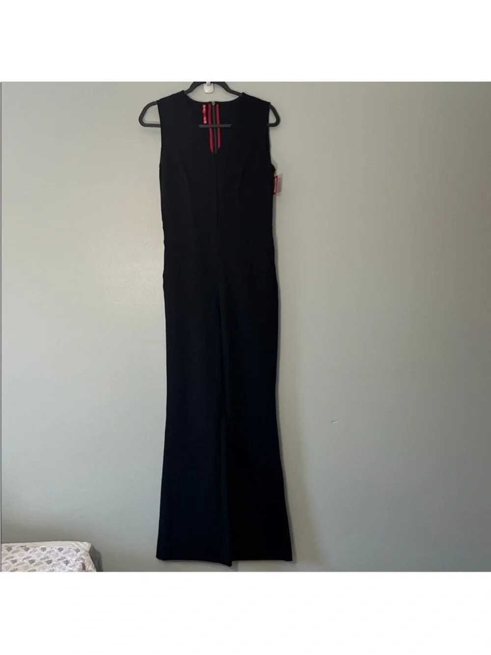 SPANX Small Regular Jumpsuit Perfect Sleeveless Jumpsuit in classic black NWT - Picture 2 of 14